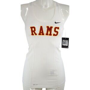 NIKE PRO Tank Top RAMS Size XS Dri-Fit Racer Back NWT